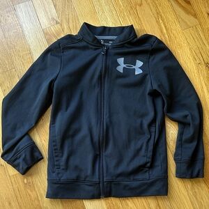 Under Armour Kids Black Zip-Up Hoodie